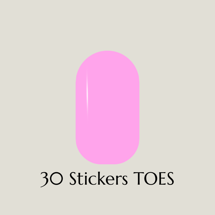 Pretty In Pink - STIKD TOES - Stikd