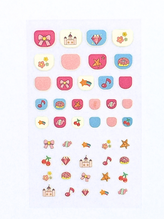 Kids Gel Stickies CUTIE