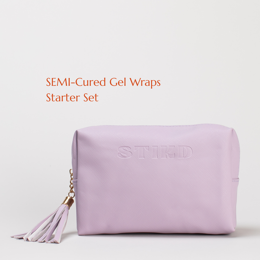 SEMI-Cured Gel Wrap Starter Set