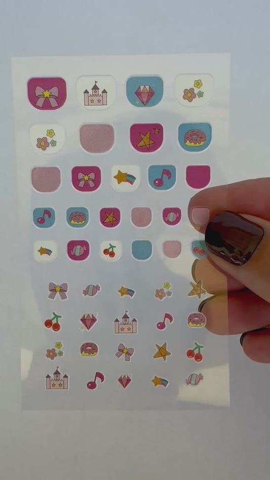 Kids Gel Stickies ANIMALS