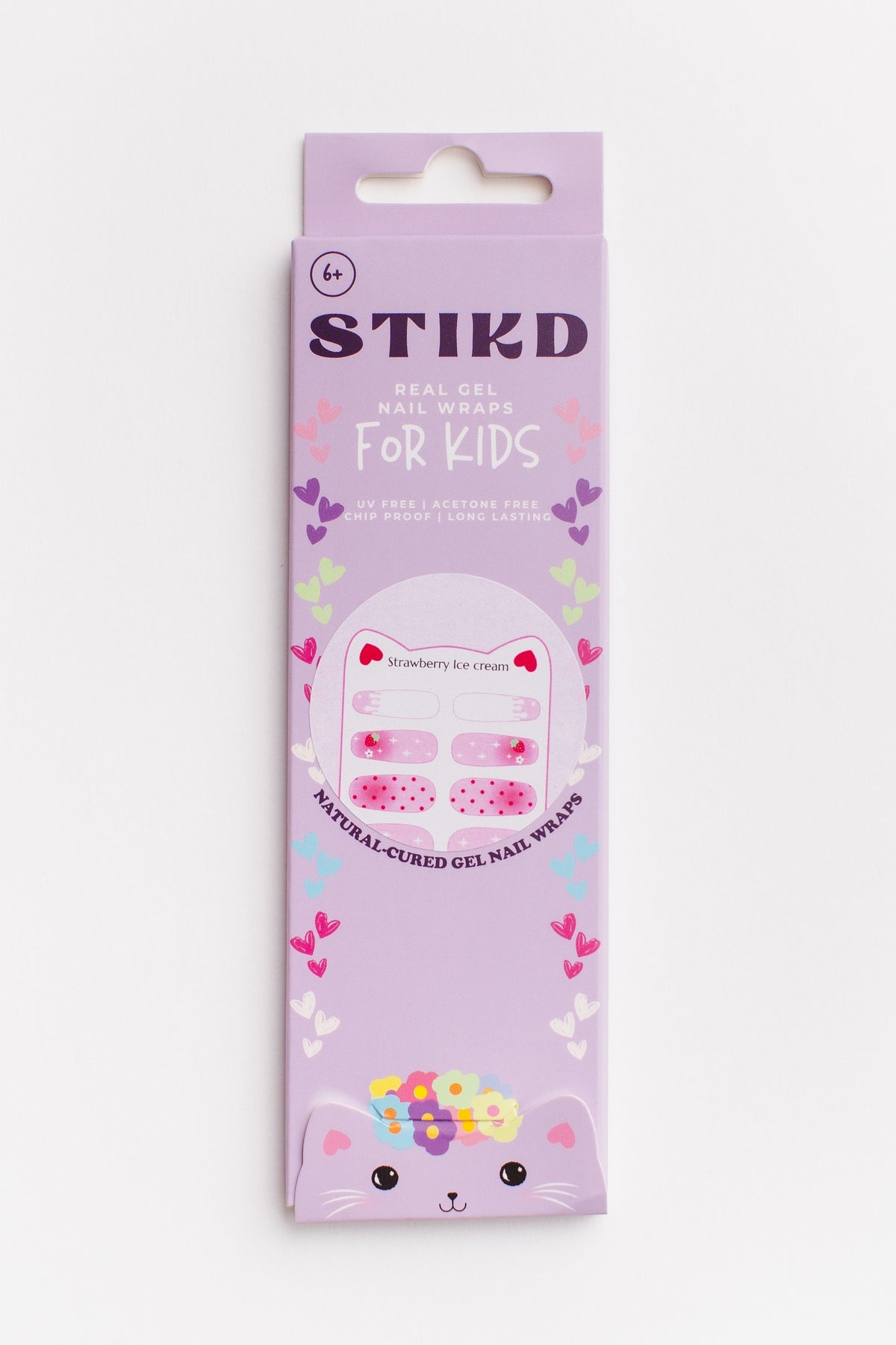 Kids Gel Wrap STRAWBERRY ICE CREAM