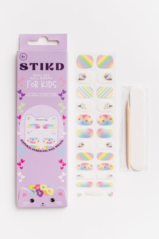 Kids Gel Wrap UNICORN STAR
