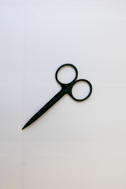 Matt Black Nail Scissors - Stikd