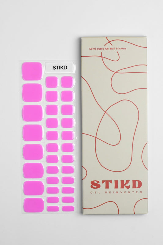 Pretty In Pink - STIKD TOES - Stikd